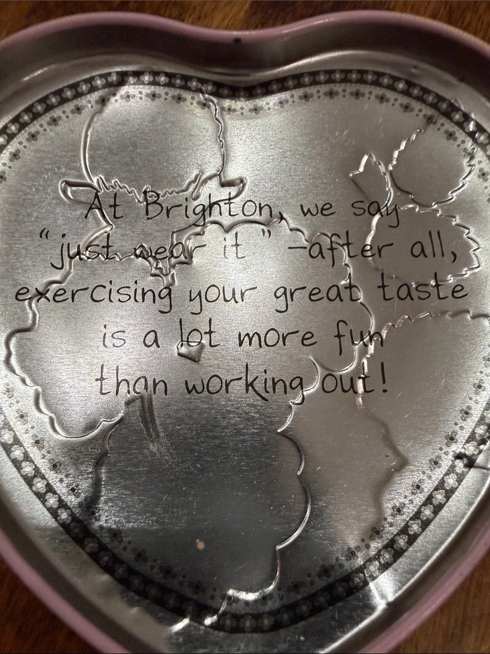 Brighton Heart Trinket Tin